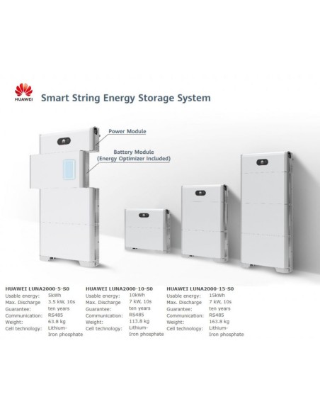 Luna2000 5kw Li Ion Huawei Battery Module